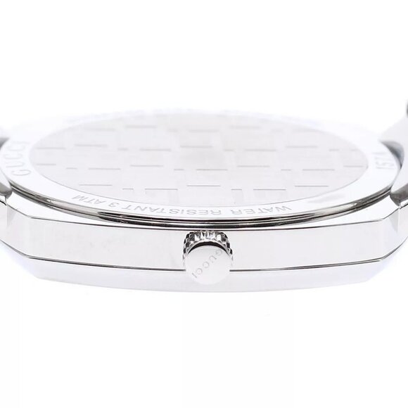 GUCCI Grip watch 157.4/YA157401 Date white Dial Quartz Men's Watch_875835 - Picture 6 of 7